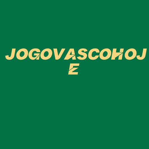 Logo da JOGOVASCOHOJE